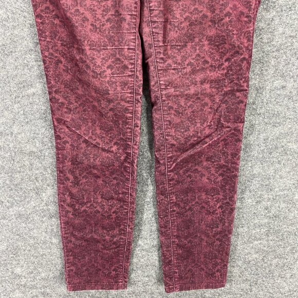 5 For $40 LOFT Pants Women's 26/2P Pink Modern Skinny Low-Rise Floral Print - Picture 6 of 13
